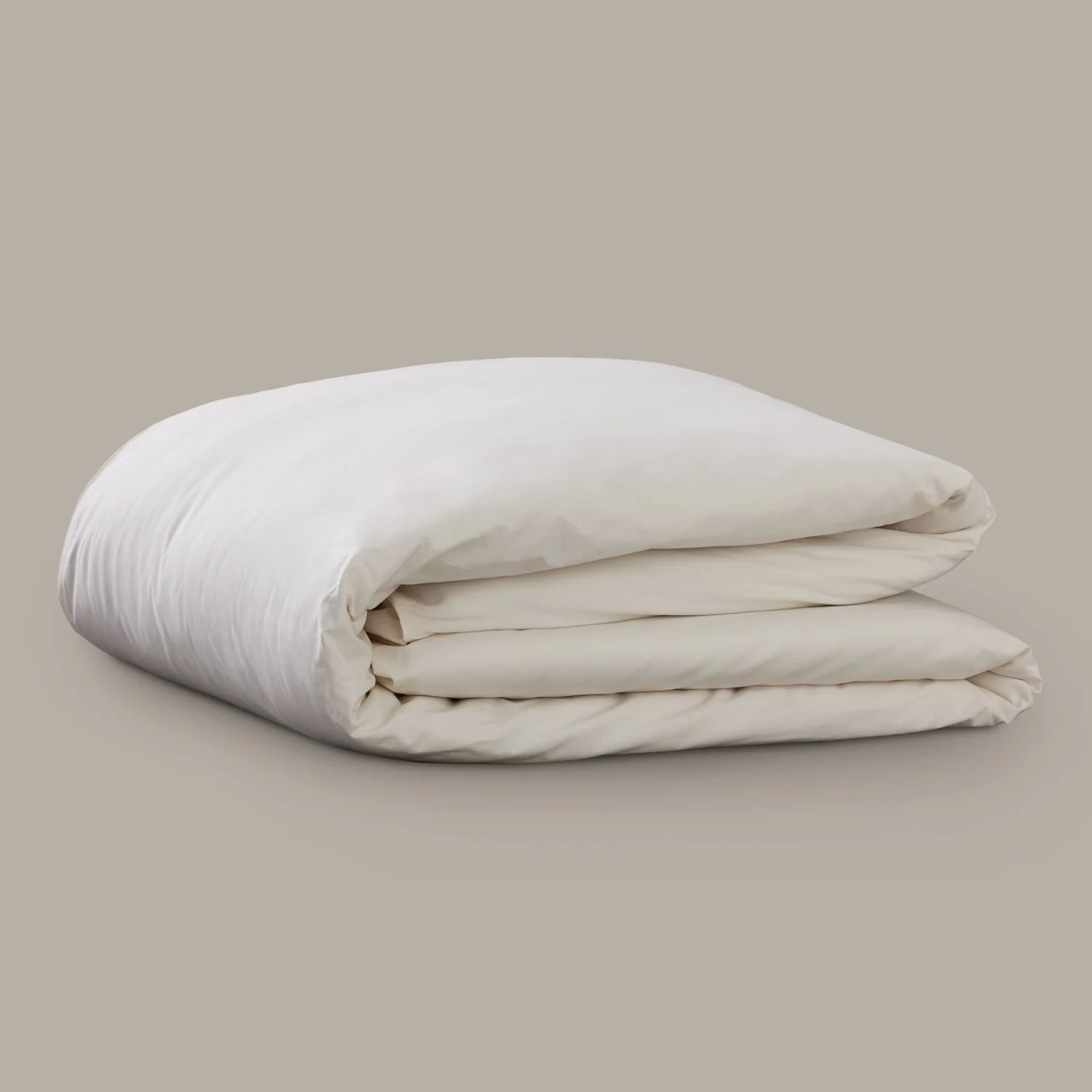 Arinta Organic Cotton Comforter Cover - Vanilla - Image 2