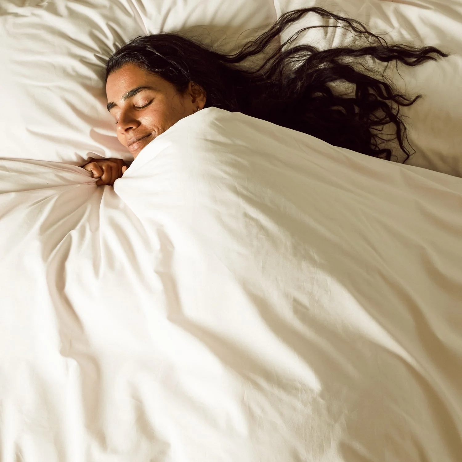Arinta Organic Cotton Duvet Cover - Vanilla - Image 3