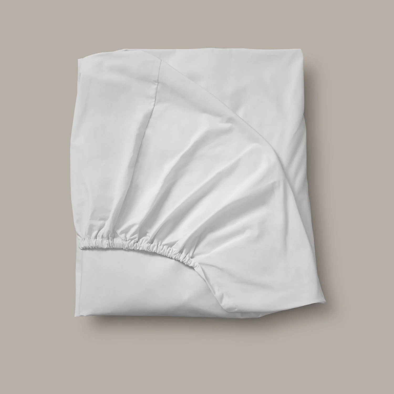 Arinta Organic Cotton Fitted Sheet - White - Image 2