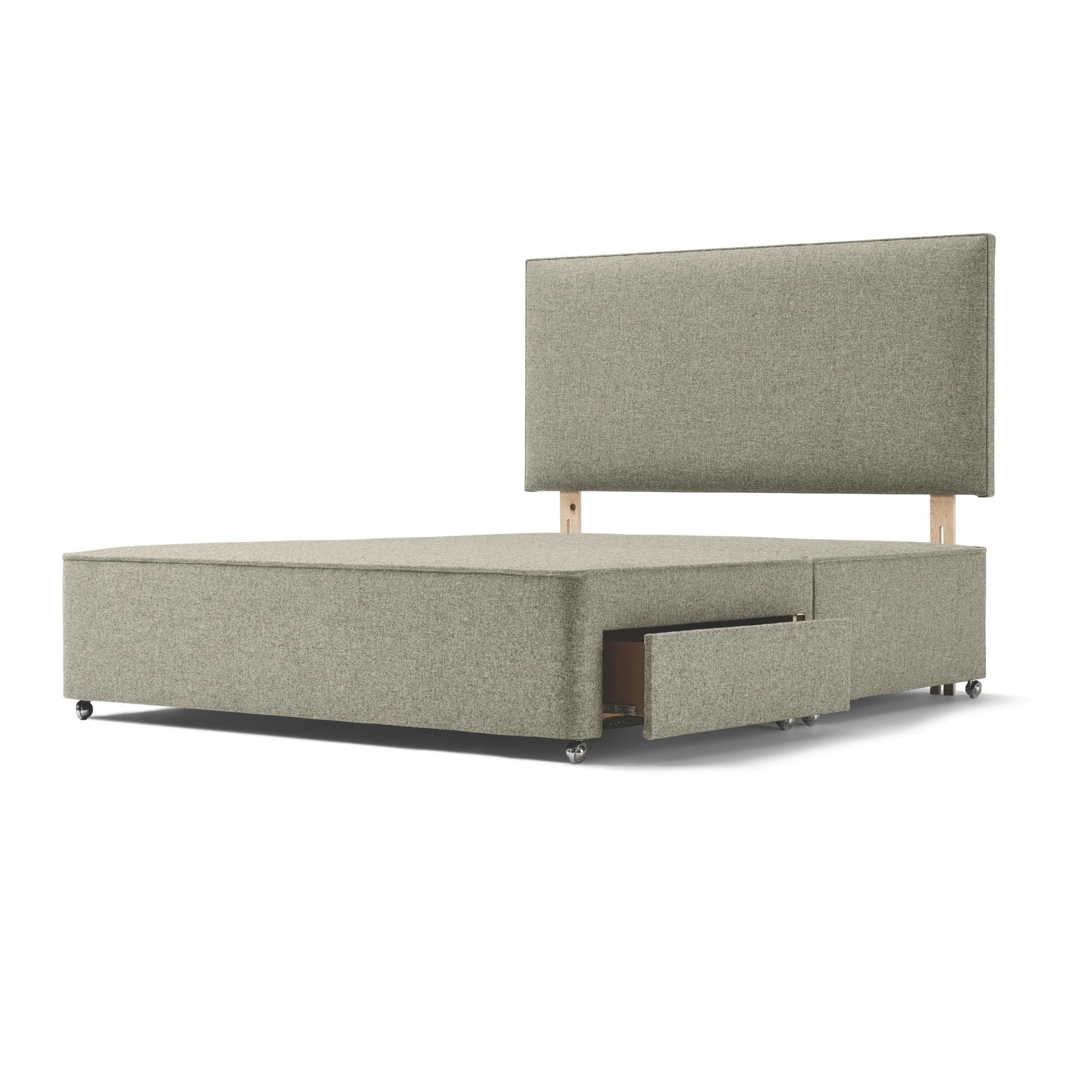 Chartwell Upholstered Divan - Dark Grey - Image 6