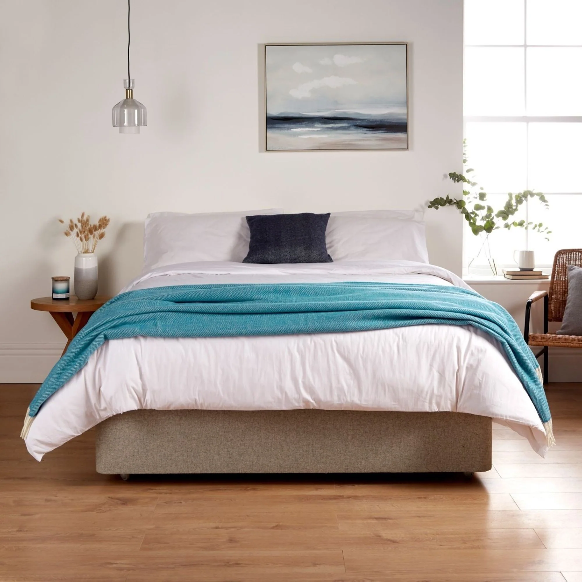 Chianti Wide Throw - Caribbean Blue