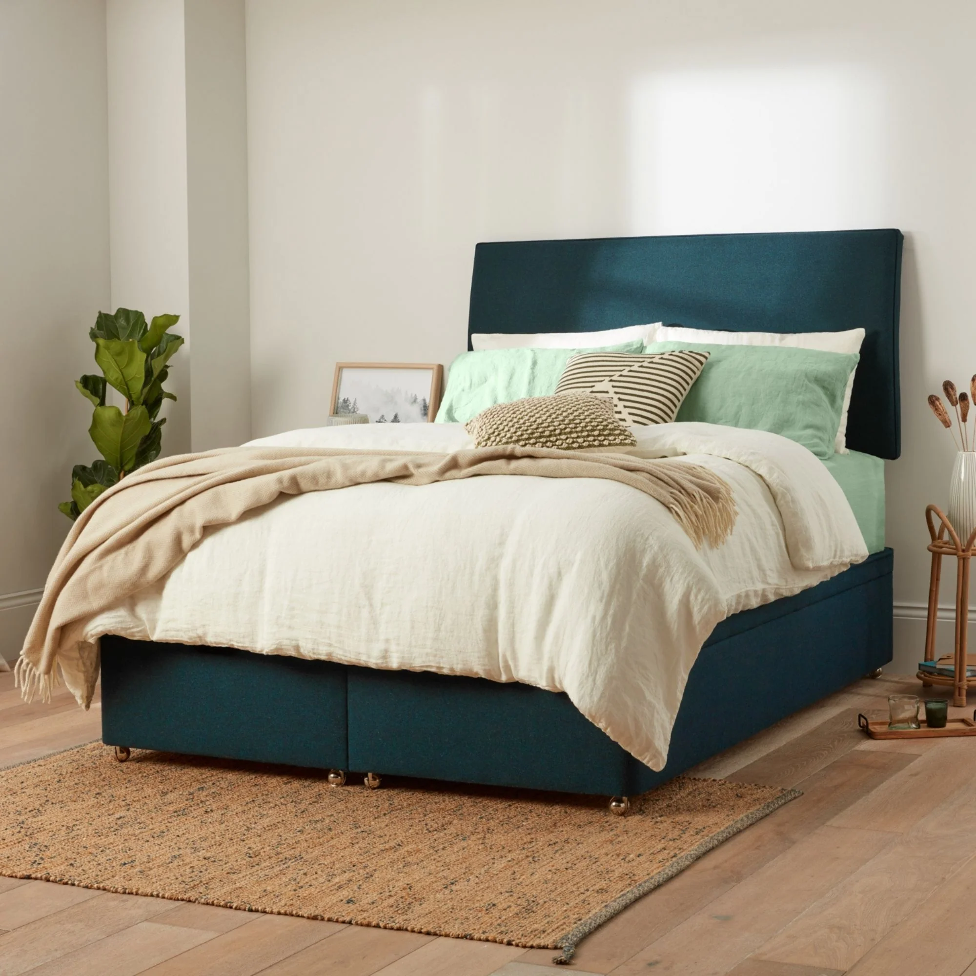 Coleton Strutted Headboard - Walnut - Image 4