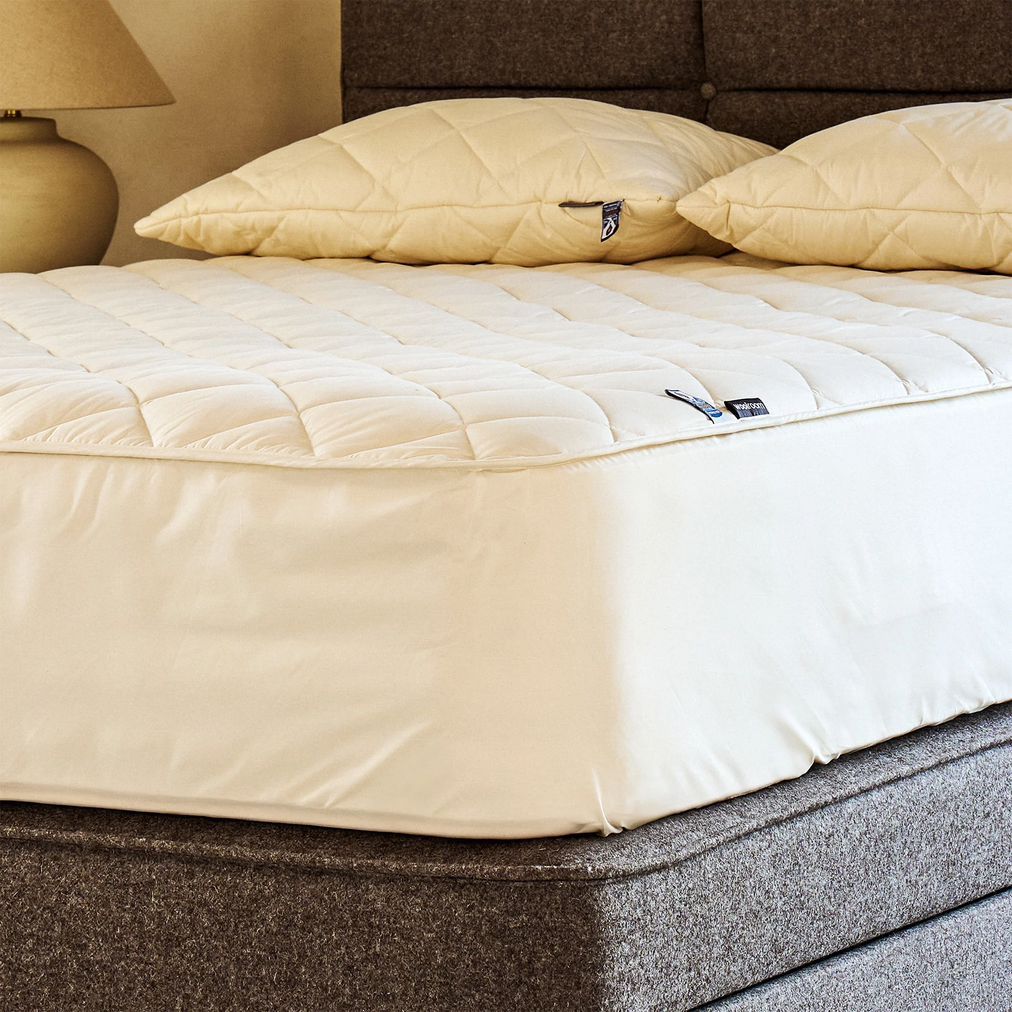 Deluxe Washable Wool Mattress Protector - Image 2