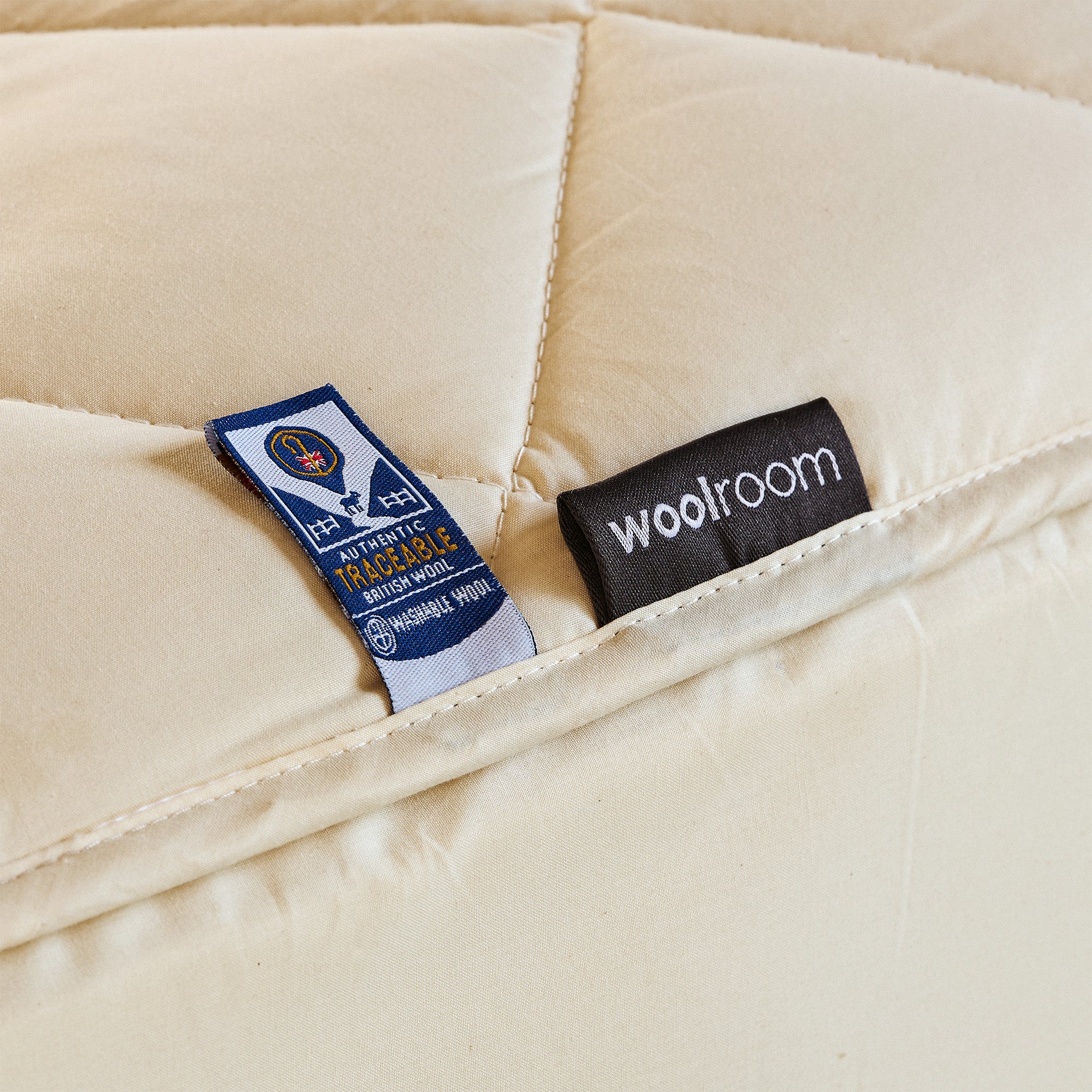 Deluxe Washable Wool Mattress Protector - Extra-Deep Skirt - Image 3