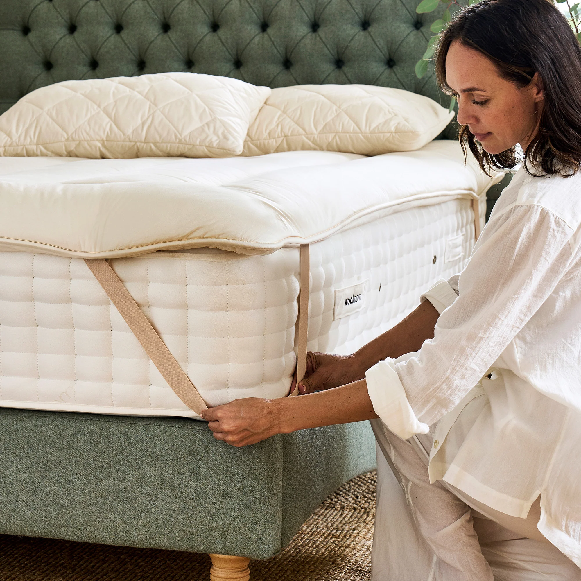 Deluxe Wool Mattress Topper - Image 4