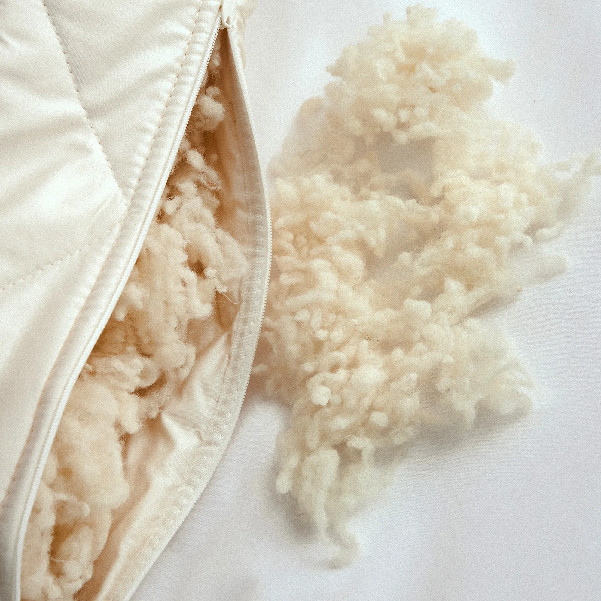 Extra Organic Wool for Washable Pillows - Image 6