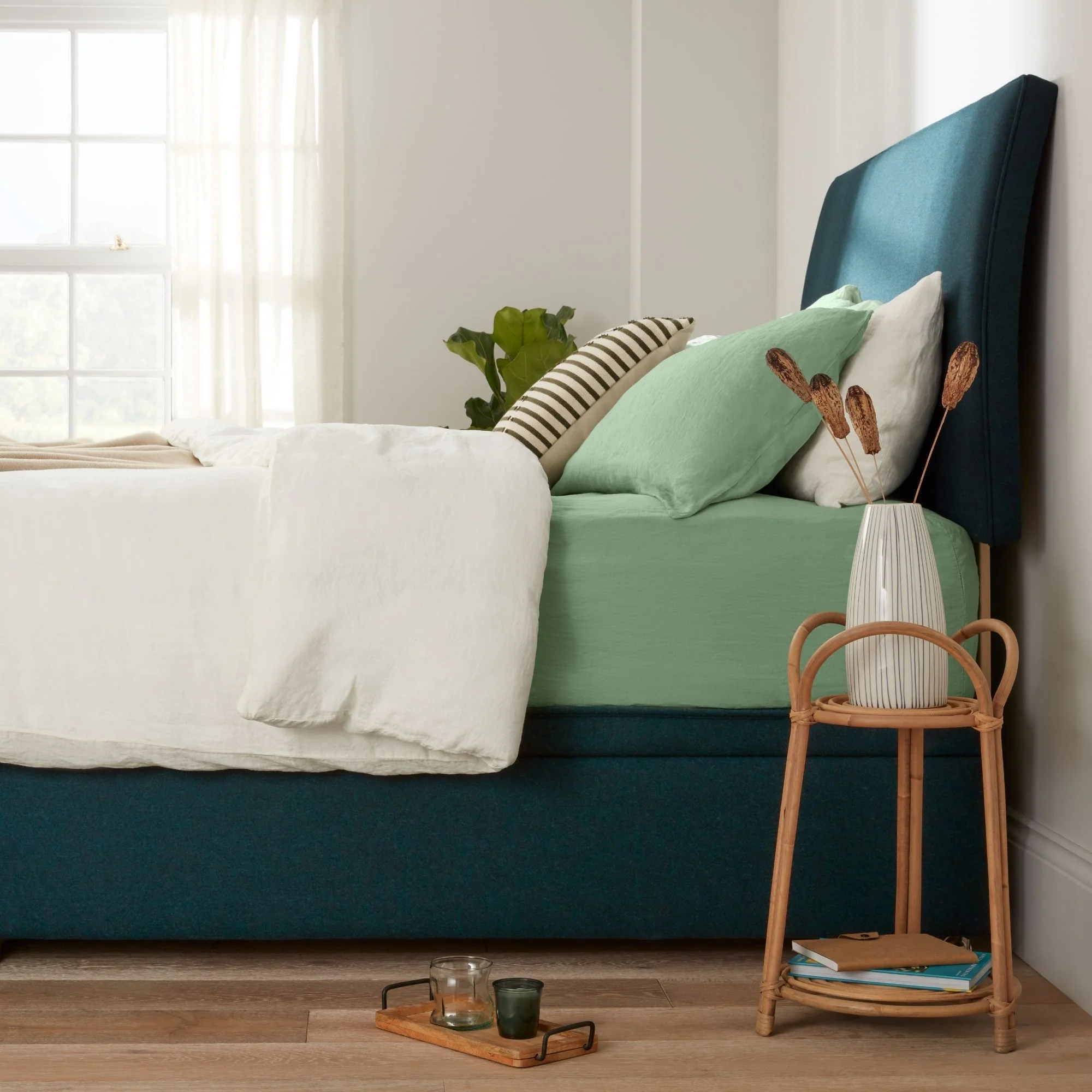 Kingston Upholstered Ottoman Divan - Hemlock - Image 6