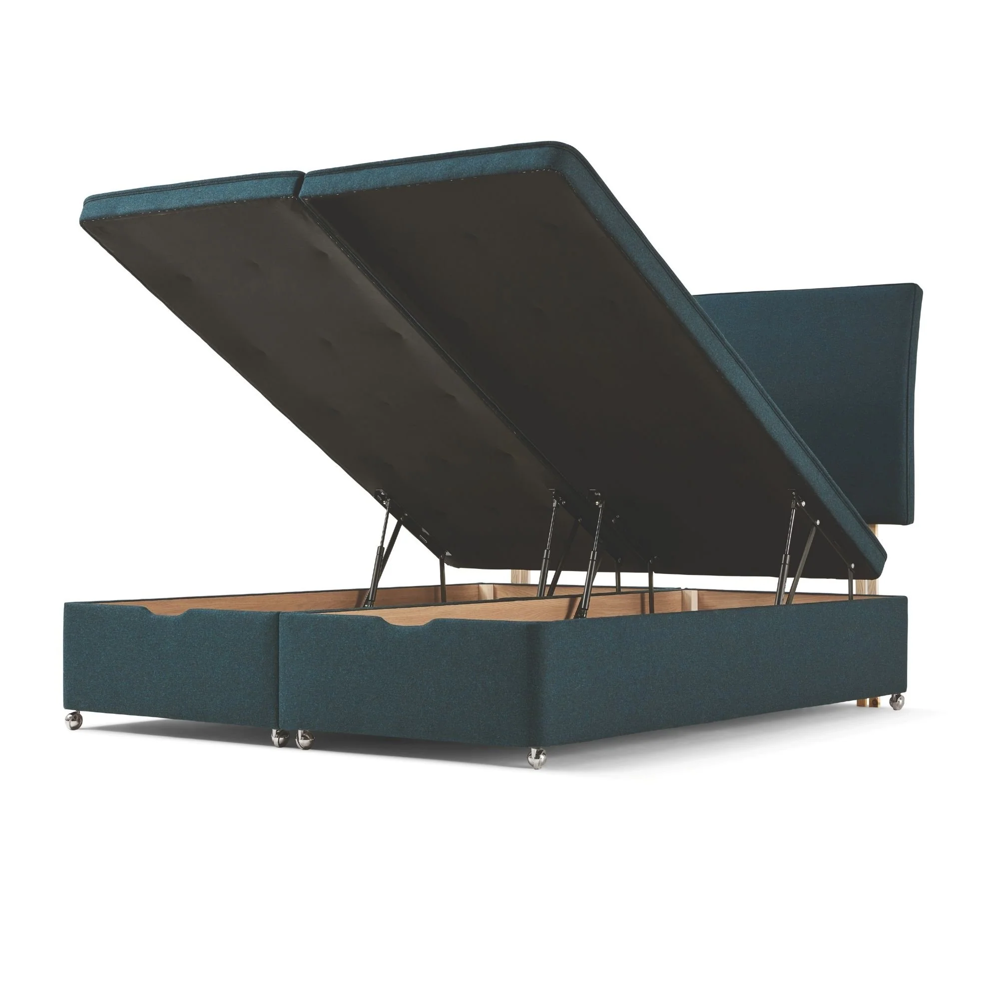 Kingston Upholstered Ottoman Divan - Pine - Image 2