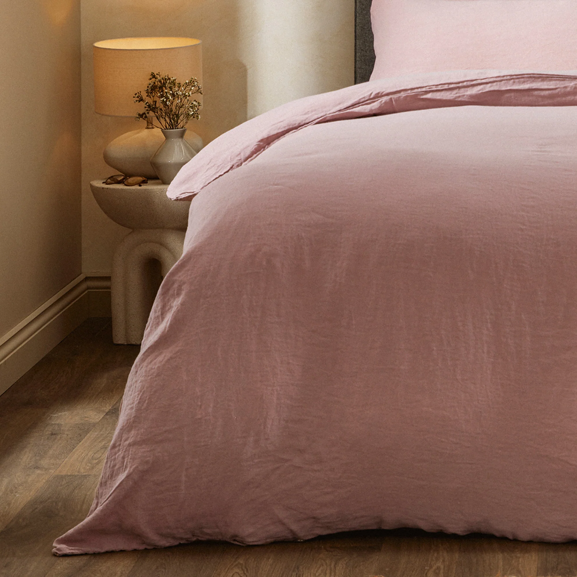 Mariana Linen Blend Set - Rose - Image 5