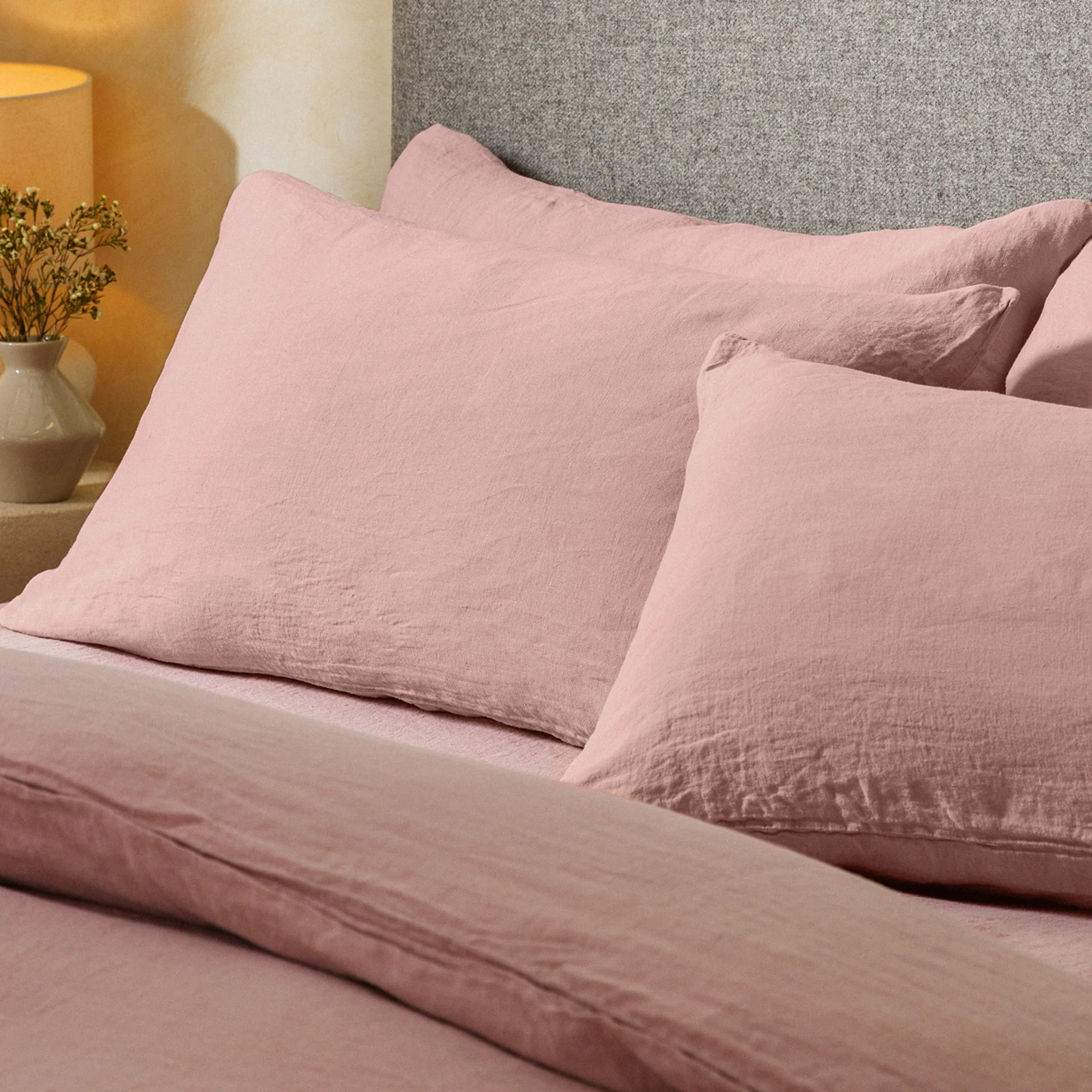Mariana Linen Blend Set - Rose - Image 6