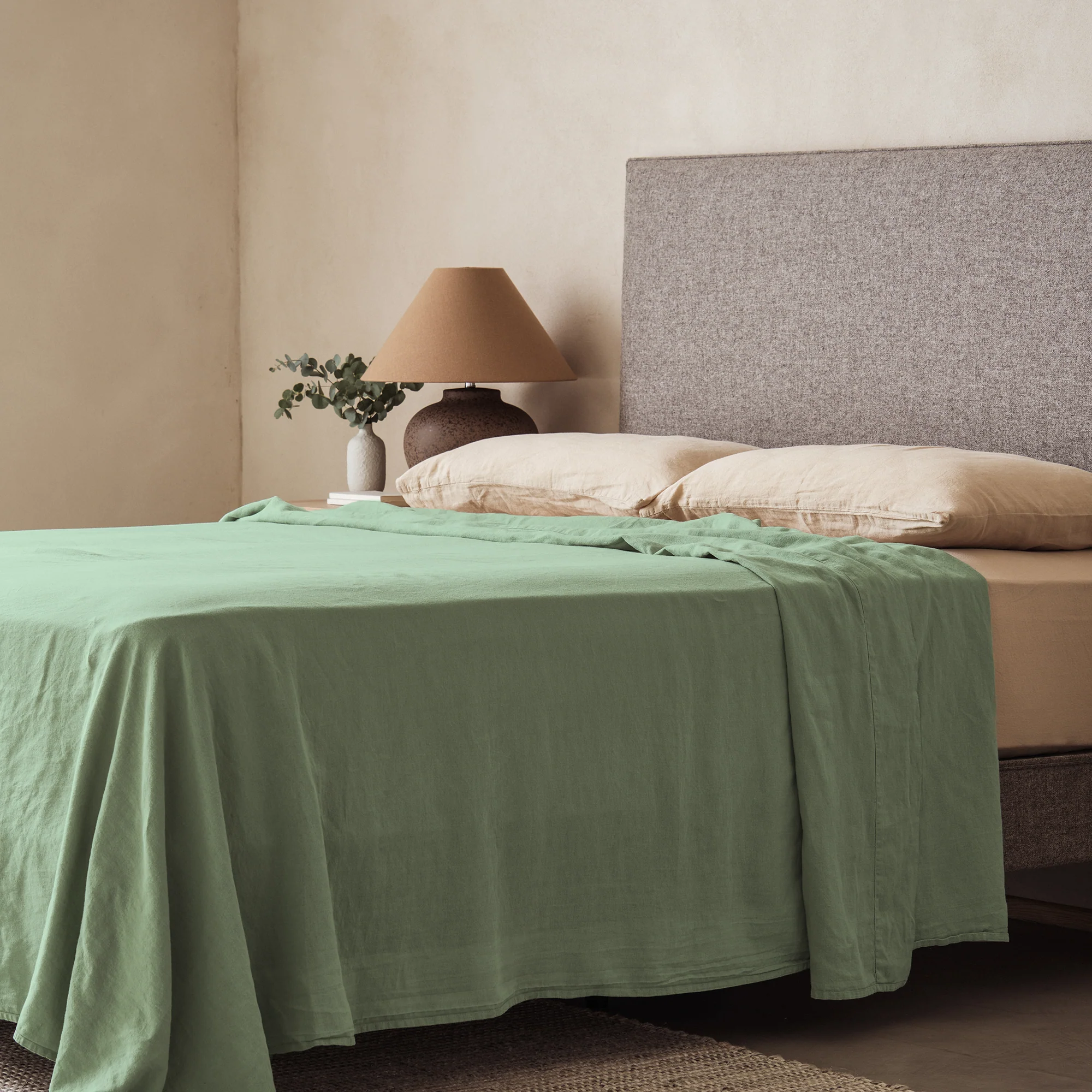 Mariana Linen Blend Flat Sheet - Image 4