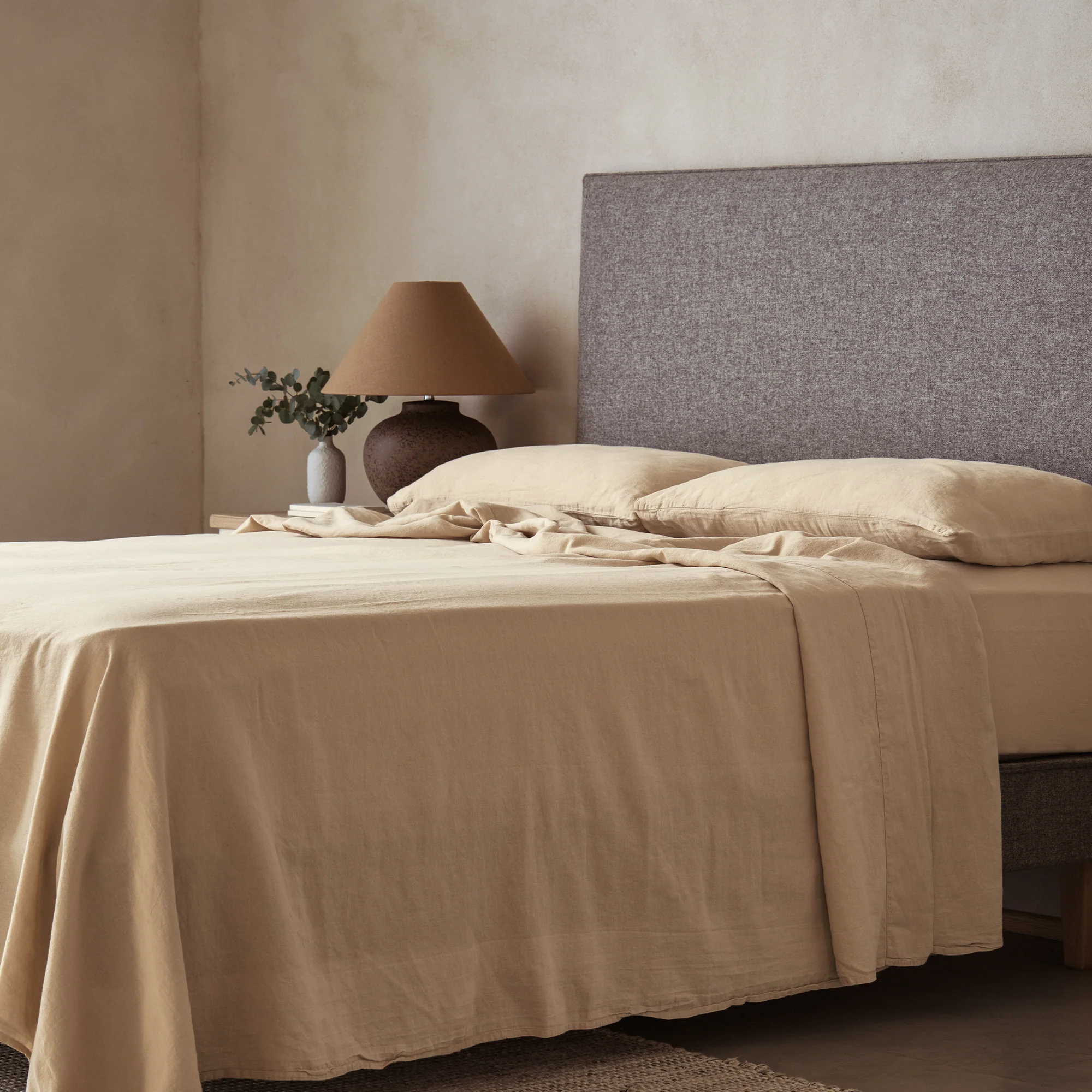 Mariana Linen Blend Flat Sheet - Image 3