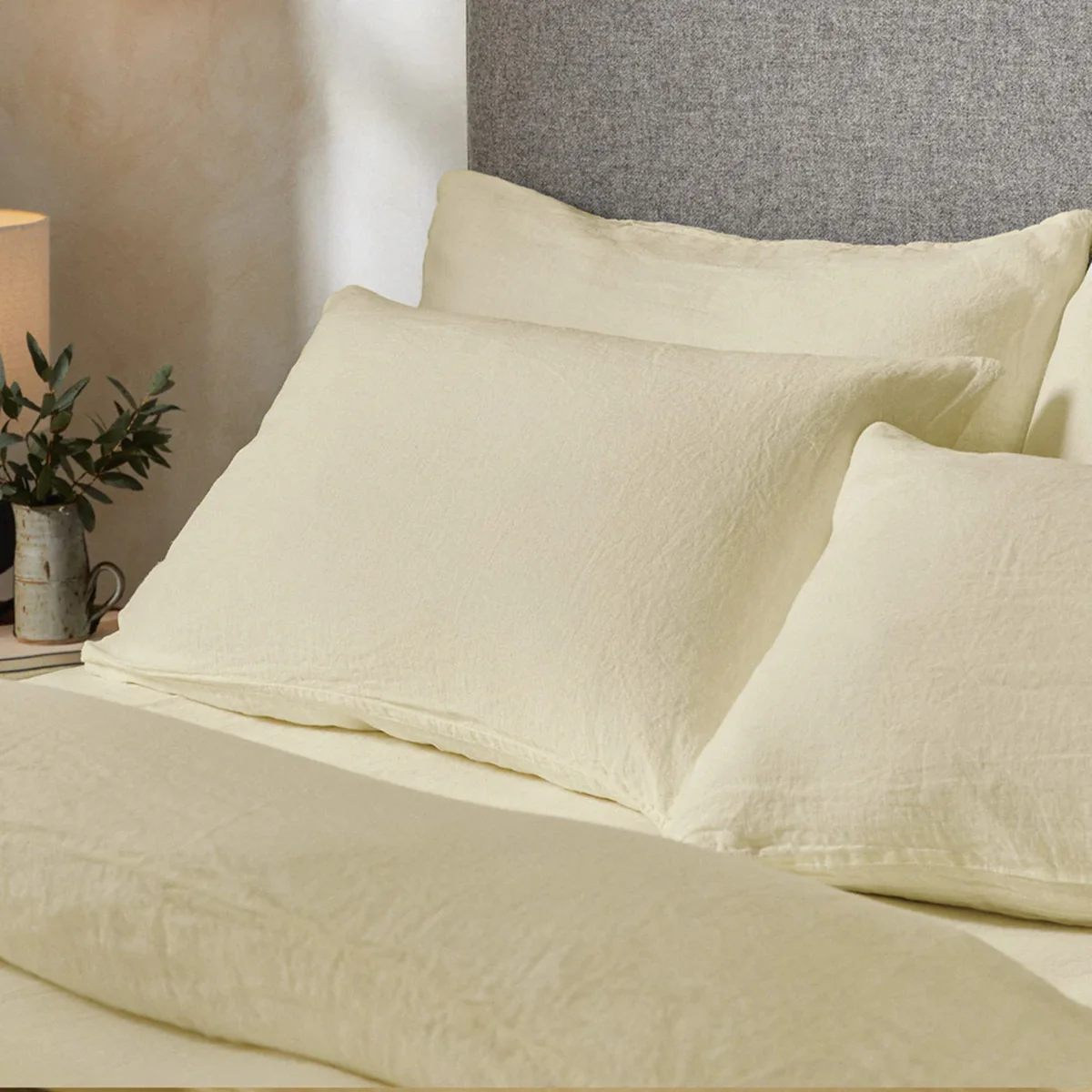 Mariana Linen Blend Pillow Case - Image 3