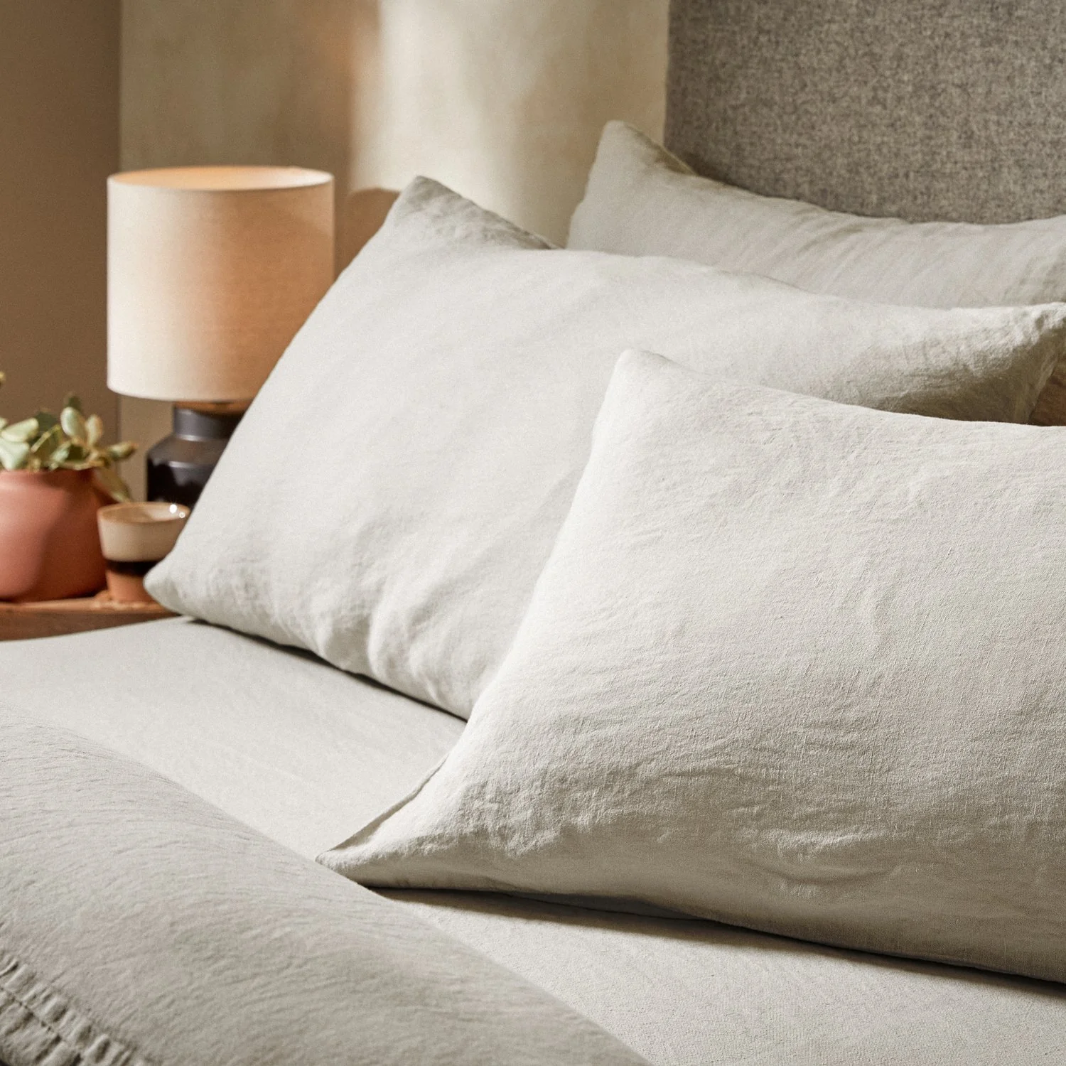 Mariana Linen Blend Pillow Case - Image 4