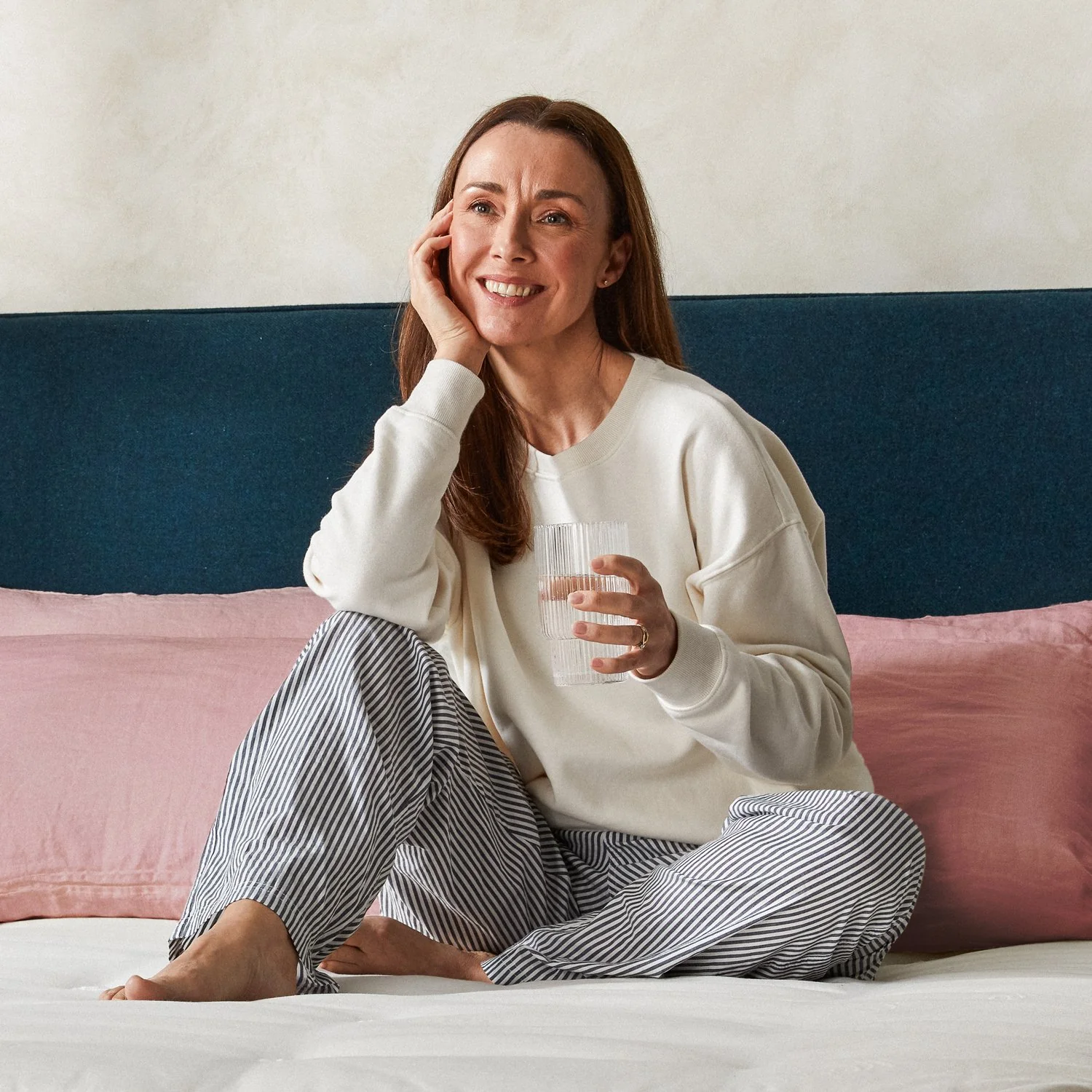 Mariana Linen Blend Pillowcase - Rose - Image 3