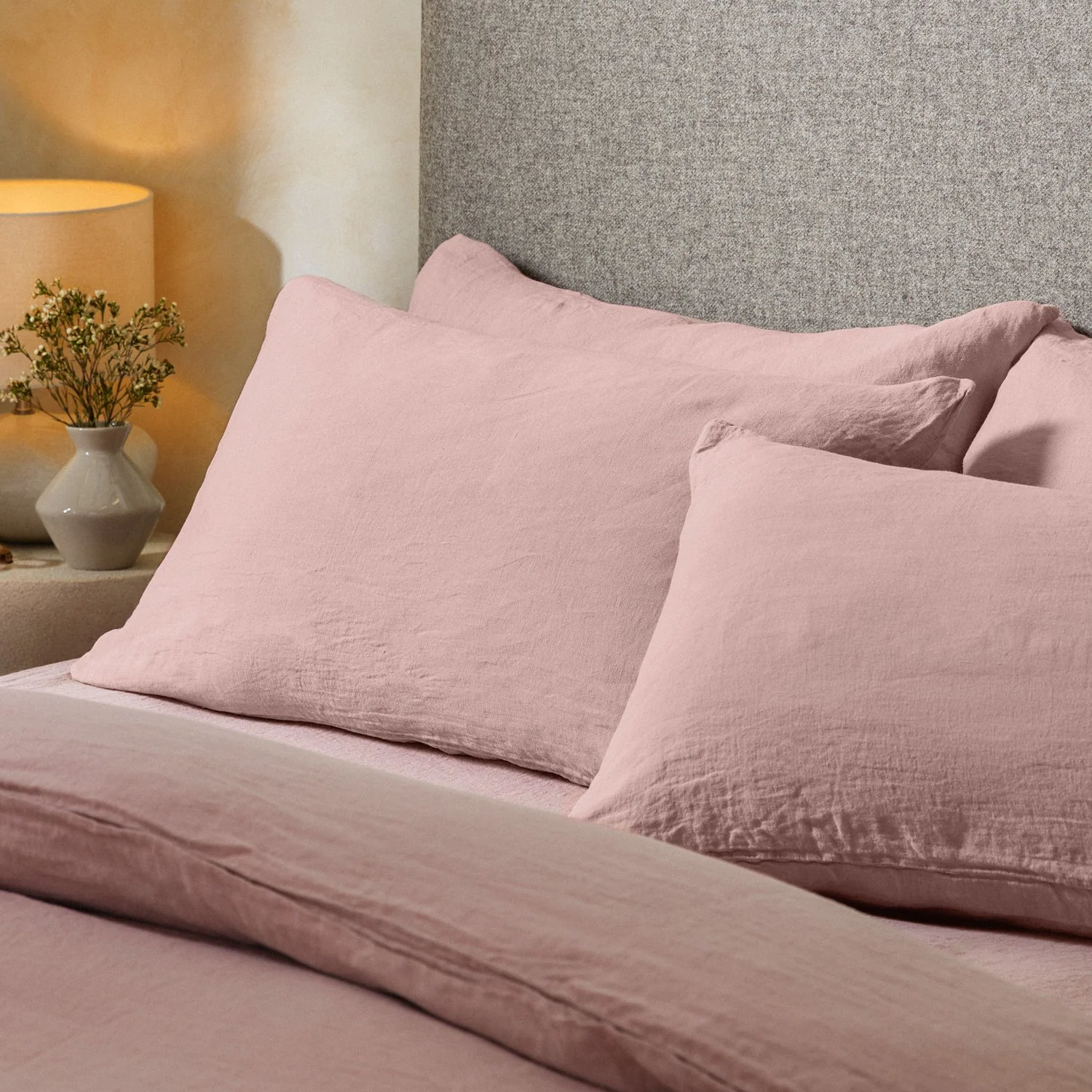 Mariana Linen Blend Pillowcase - Image 6