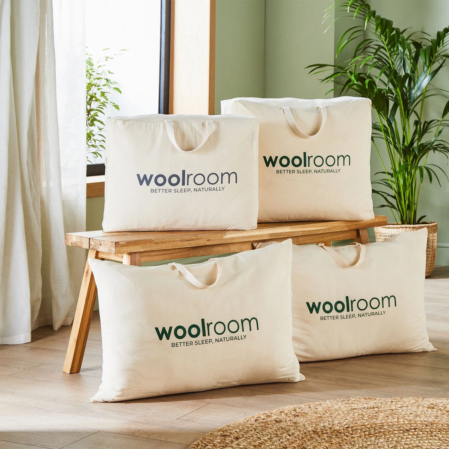 CLEARANCE - Organic Washable Wool Comforter - Crib - Image 2