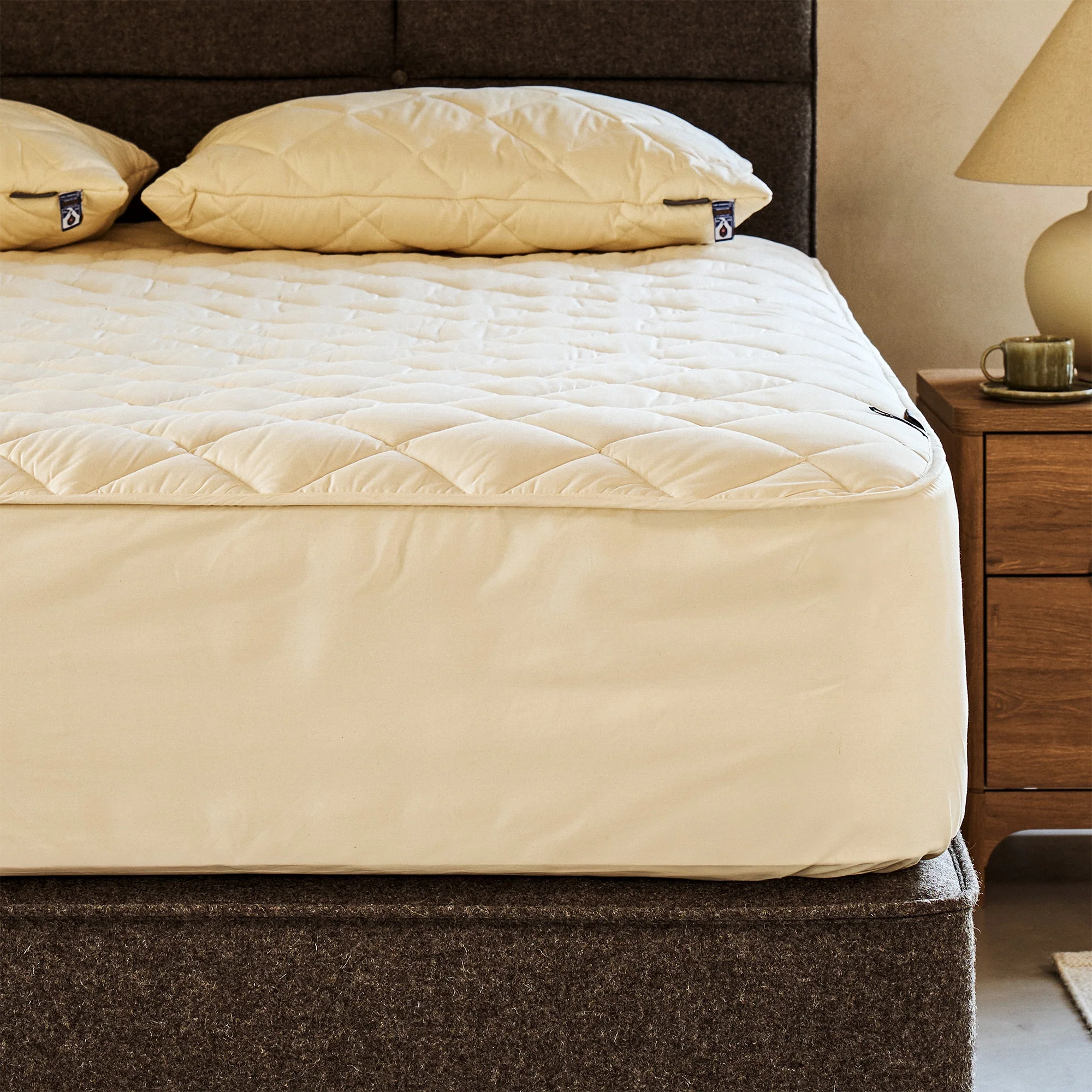 Organic Washable Wool Mattress Protector