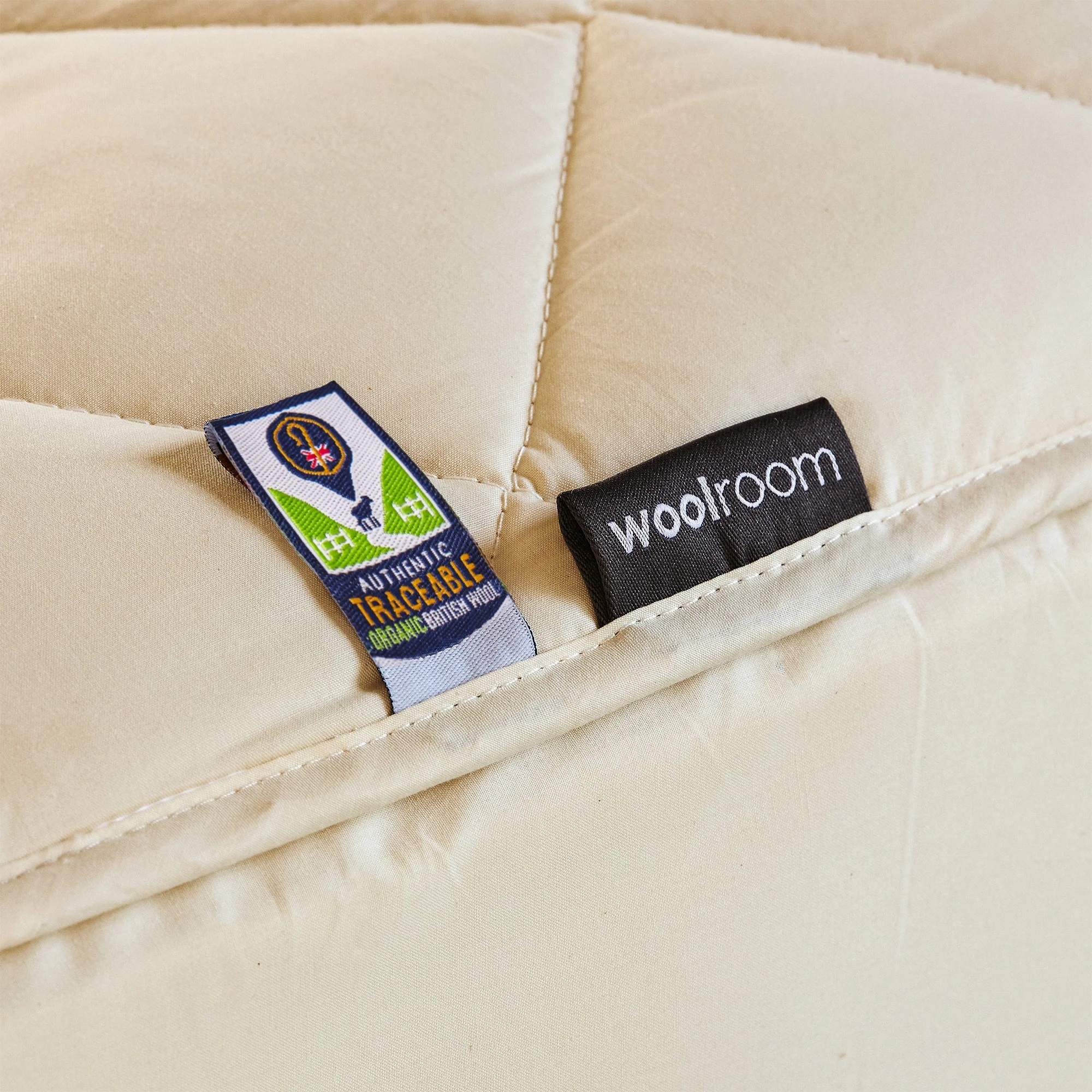 Organic Washable Wool Mattress Protector - Image 3
