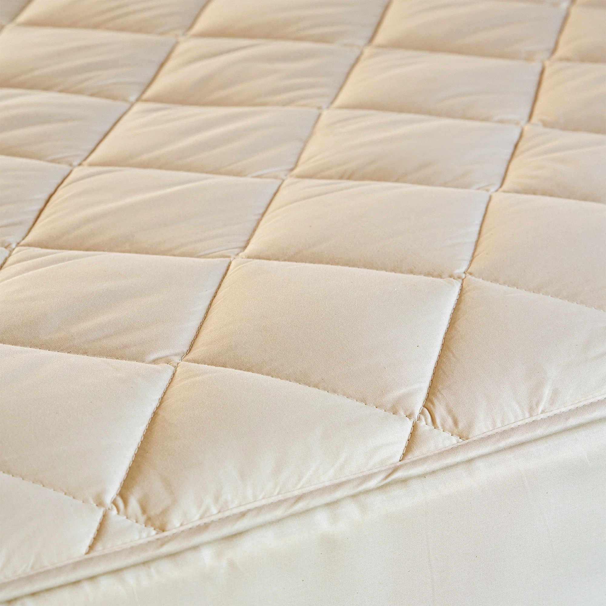 Organic Washable Wool Mattress Protector - Image 5