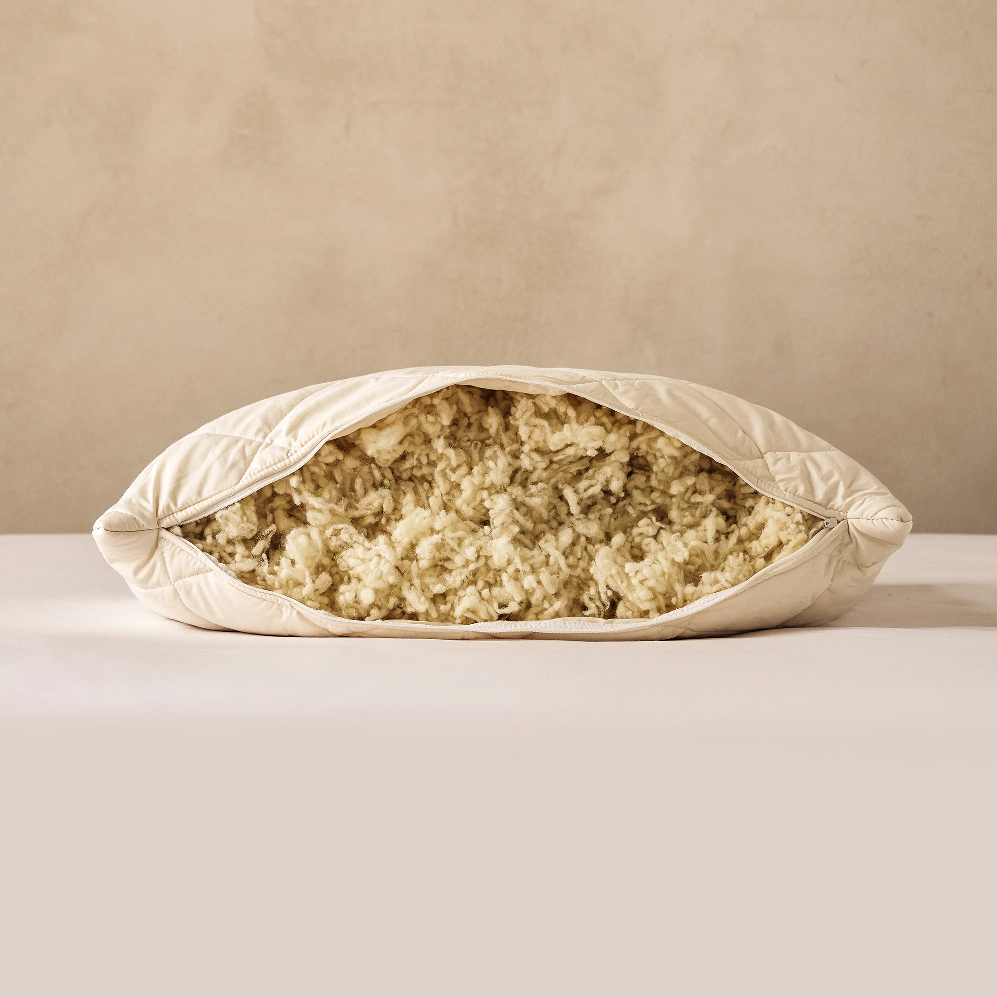 Organic Washable Wool Pillow - Kingsize - Image 2