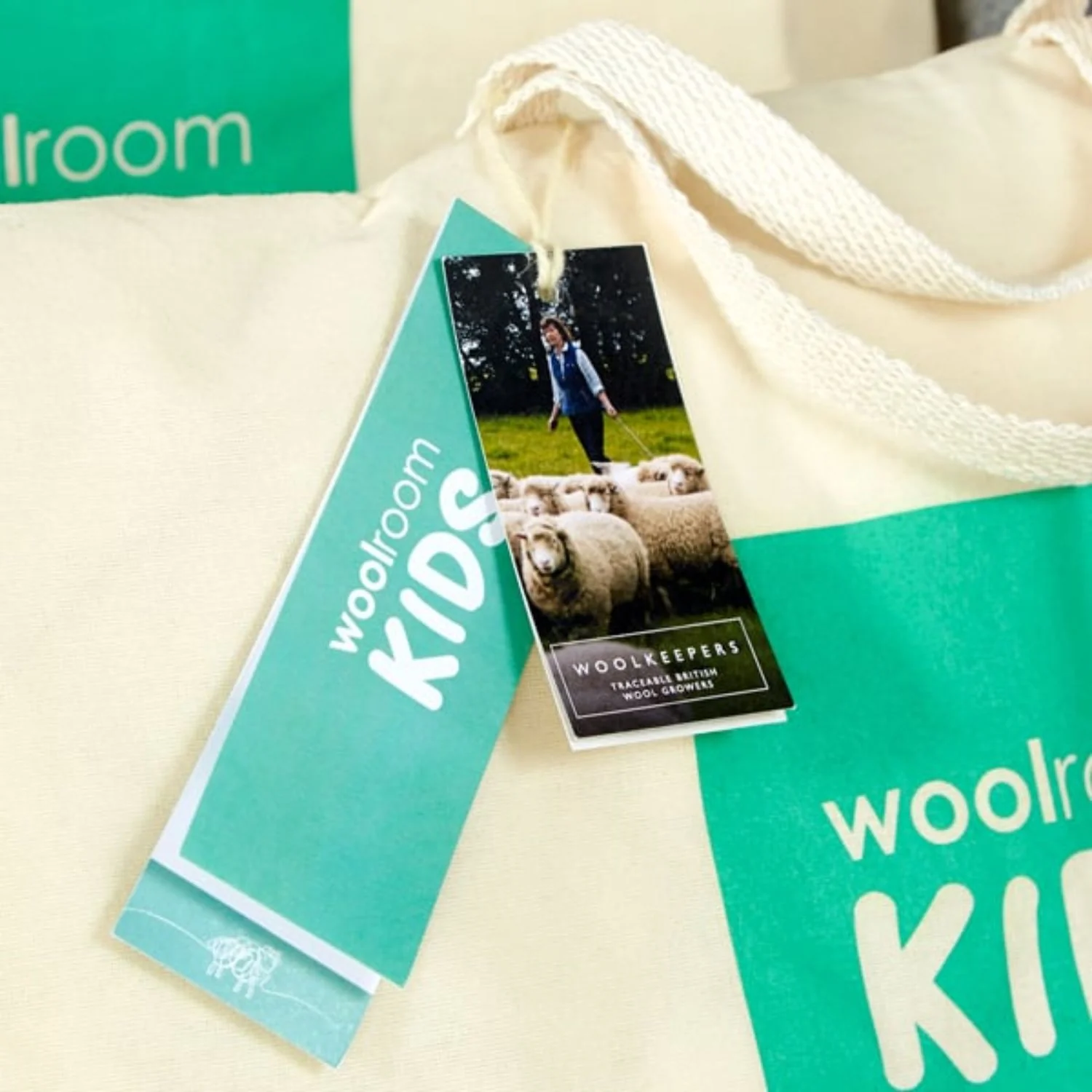 Organic Woolroom Kids Bundle with Mattress Protector - Image 4