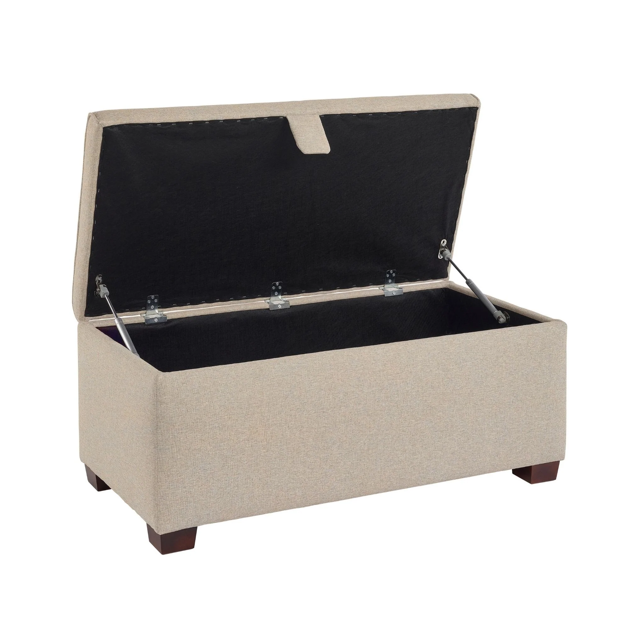 Ottoman Storage Box - Walnut - Image 3