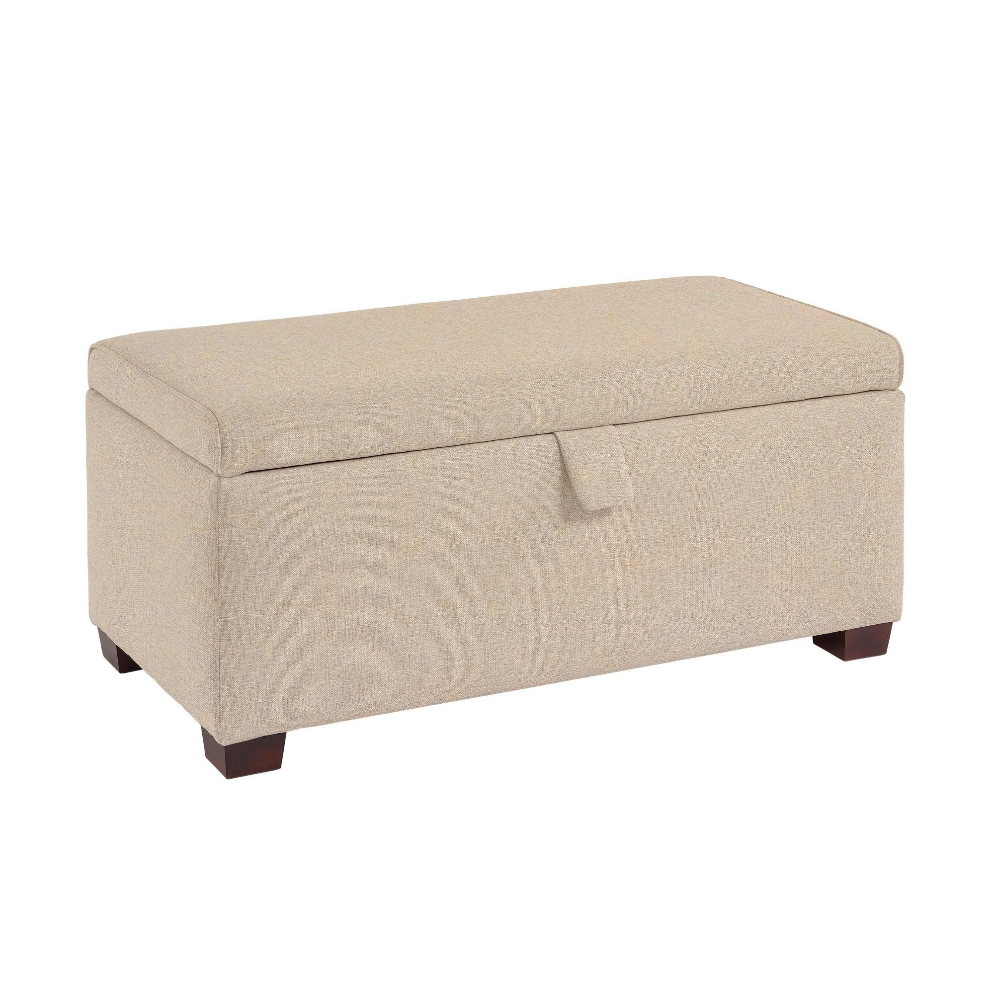 Ottoman Storage Box - Walnut - Image 4