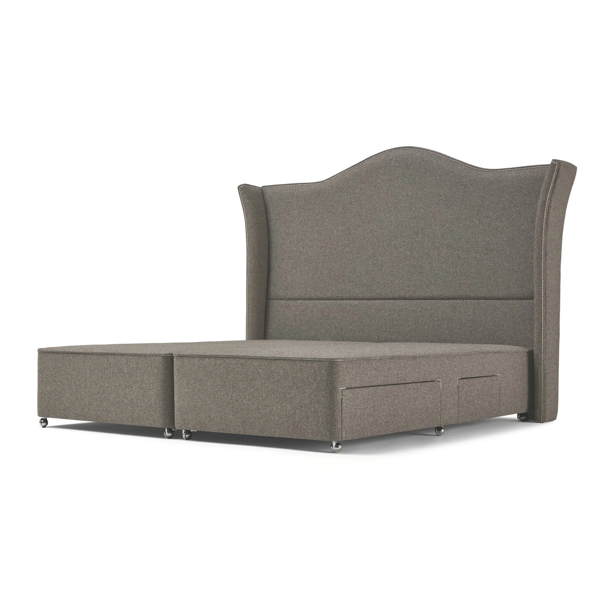 Stoneywell Floor Standing Headboard - Dark Grey - Image 3