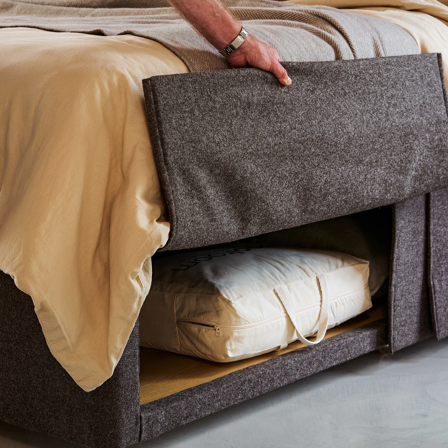Storaway Divan - Dark Grey - Image 2