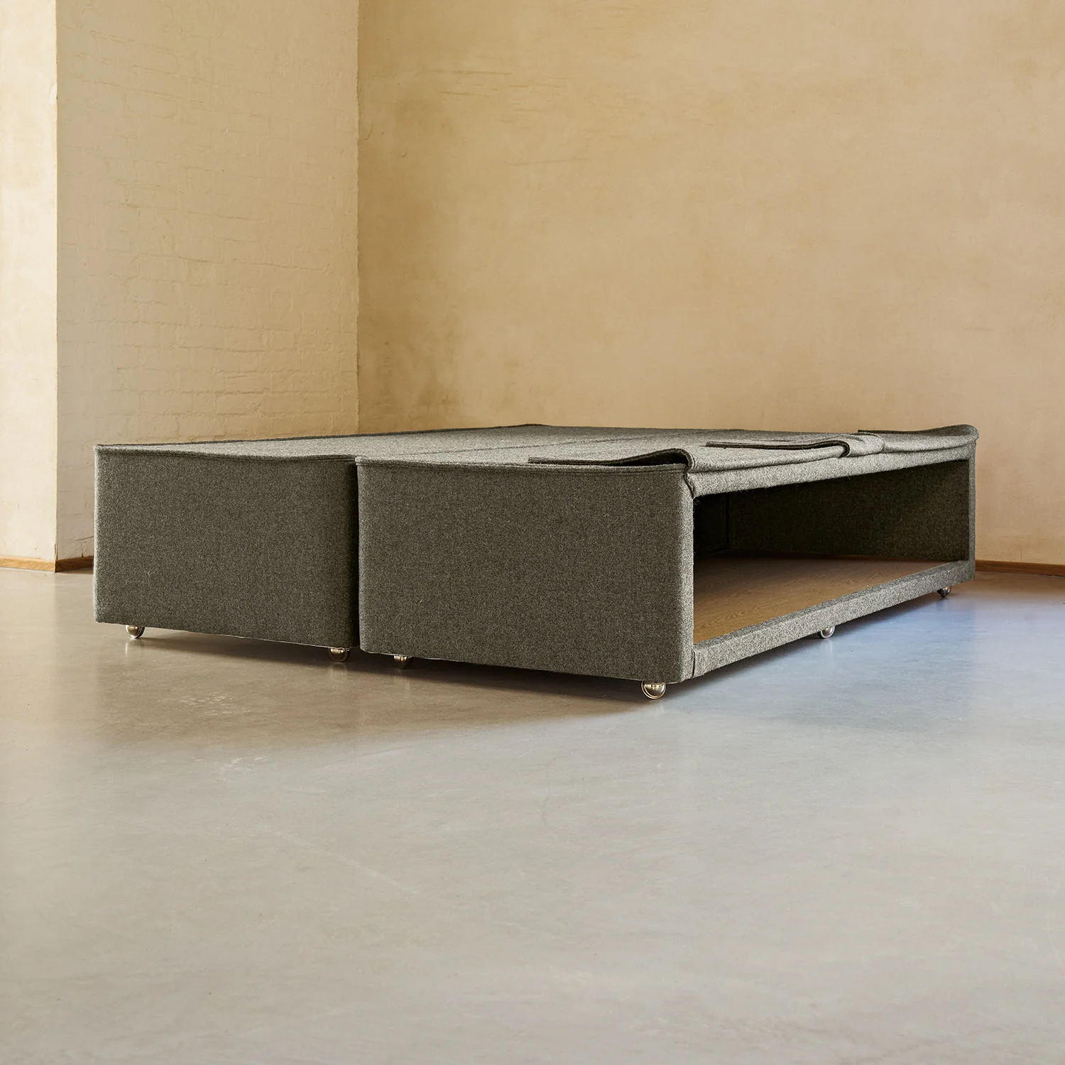 Storaway Divan - Light Grey - Image 3