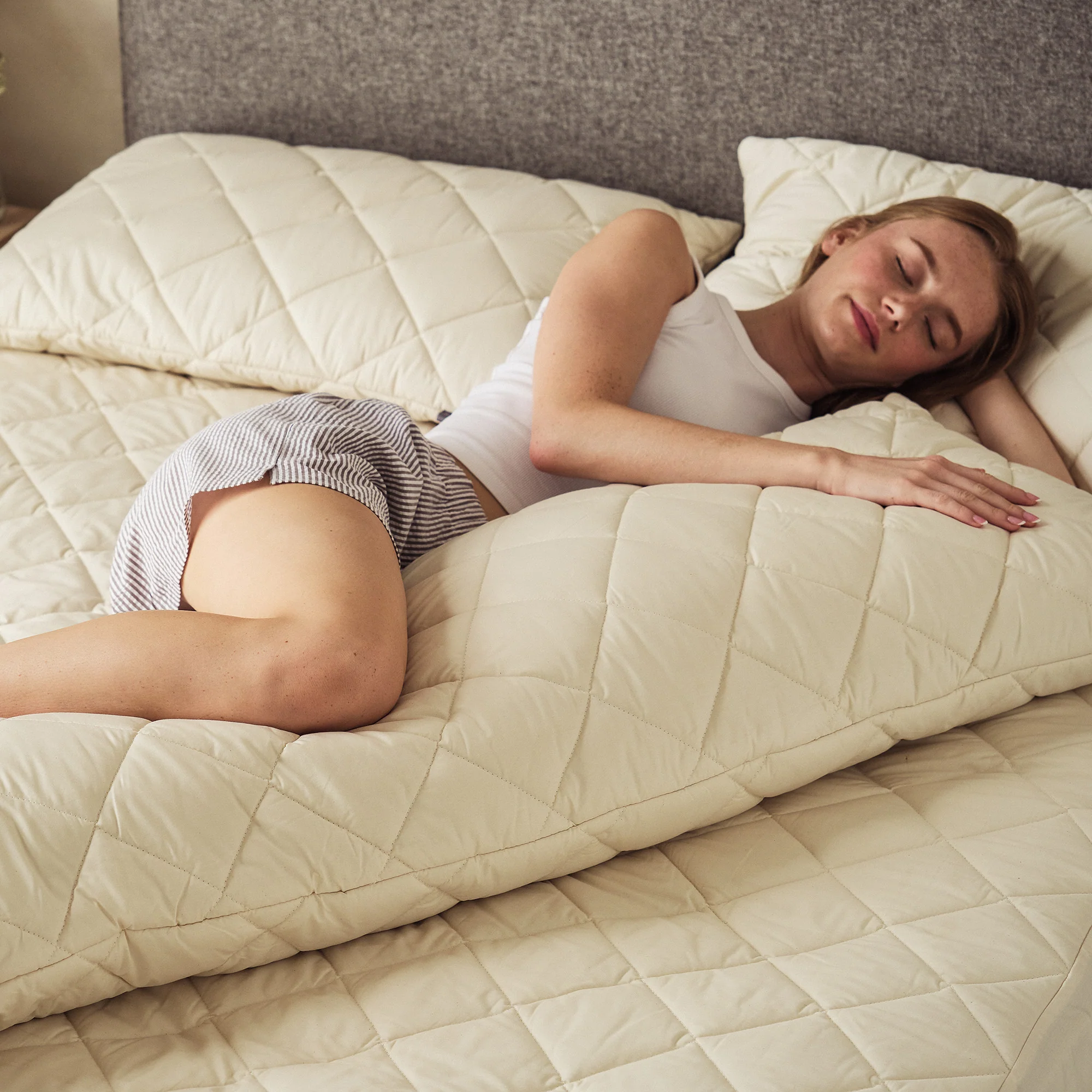 Washable Wool Body Pillow - Image 4