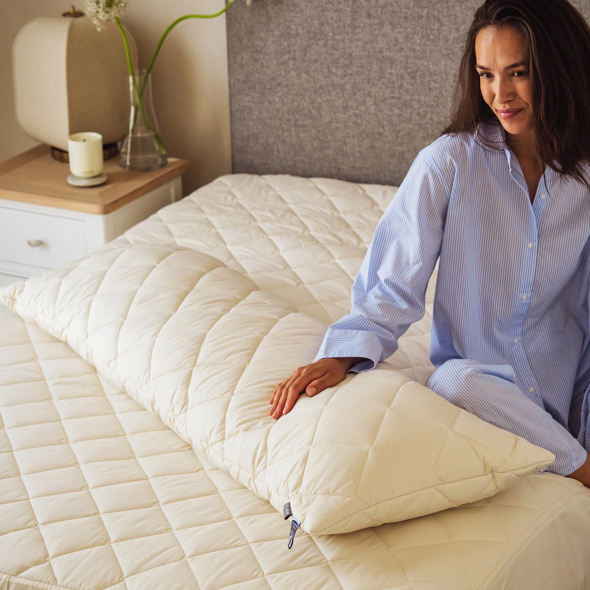 Washable Wool Body Pillow - Image 7